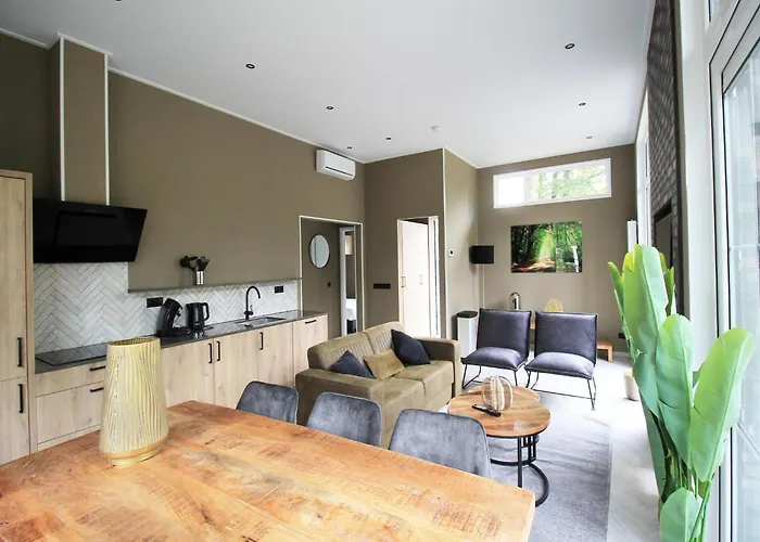 Modern Lakeview In Veluwe Tatil Evi Hoenderloo